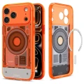 Etui Spigen Ultra Hybrid MagSafe na iPhone 18 Pro / 17 Pro - pomarańczowe
