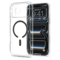 Etui Spigen Ultra Hybrid MagSafe na iPhone 18 Pro / 17 Pro - przezroczysto-grafitowe