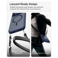 Etui Spigen Ultra Hybrid MagSafe na iPhone 18 Pro / 17 Pro - ciemnoniebieskie