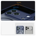 Etui Spigen Ultra Hybrid MagSafe na iPhone 18 Pro / 17 Pro - ciemnoniebieskie