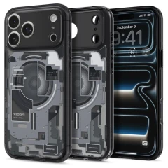 Etui Spigen Ultra Hybrid MagSafe Zero One na iPhone 18 Pro / 17 Pro - czarne