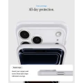 Etui Spigen Ultra Hybrid MagSafe na iPhone 18 Pro Max / 17 Pro Max - srebrne