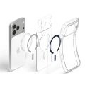 Etui Spigen Ultra Hybrid MagSafe na iPhone 18 Pro Max / 17 Pro Max - przezroczysto-granatowe