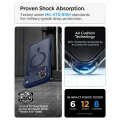 Etui Spigen Ultra Hybrid MagSafe na iPhone 18 Pro Max / 17 Pro Max - ciemnoniebieskie