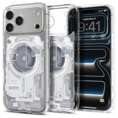 Etui Spigen Ultra Hybrid MagSafe Zero One na iPhone 18 Pro Max / 17 Pro Max - białe