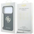 Etui Guess Smooth & Big Strass Logo na iPhone 18 Pro / 17 Pro - czarne
