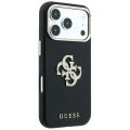 Etui Guess Smooth & Big Strass Logo na iPhone 18 Pro Max / 17 Pro Max - czarne