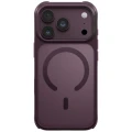 Etui UNIQ Veren Magclick Charging na iPhone 18 Pro / 17 Pro - burgundowe