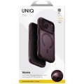 Etui UNIQ Veren Magclick Charging na iPhone 18 Pro / 17 Pro - burgundowe