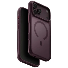 Etui UNIQ Veren Magclick Charging na iPhone 18 Pro Max / 17 Pro Max - burgundowe