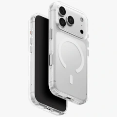 Etui UNIQ Clario Magclick Charging na iPhone 18 Pro / 17 Pro - przezroczyste