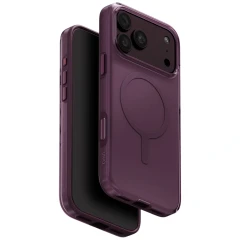 Etui UNIQ Clario Magclick Charging eco na iPhone 18 Pro Max / 17 Pro Max - fioletowe