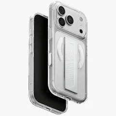 Etui UNIQ Heldro Air Magclick Charging na iPhone 18 Pro / 17 Pro - przezroczyste