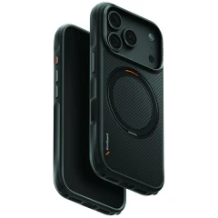 Etui UNIQ Keva Mov Magclick Charging na iPhone 18 Pro / 17 Pro - czarne