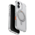 Etui UNIQ Swivix 360 Rotating Kickstand na iPhone 17 - przezroczyste