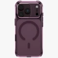 Etui UNIQ LifePro Xtreme Magclick Charging na iPhone 18 Pro / 17 Pro - przezroczysto-burgundowe
