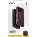 Etui UNIQ LifePro Xtreme Magclick Charging na iPhone 18 Pro / 17 Pro - przezroczysto-burgundowe