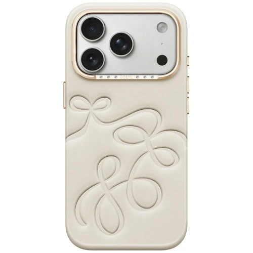Etui UNIQ Coehl Cloude Magnetic Charging na iPhone 18 Pro / 17 Pro - beżowe