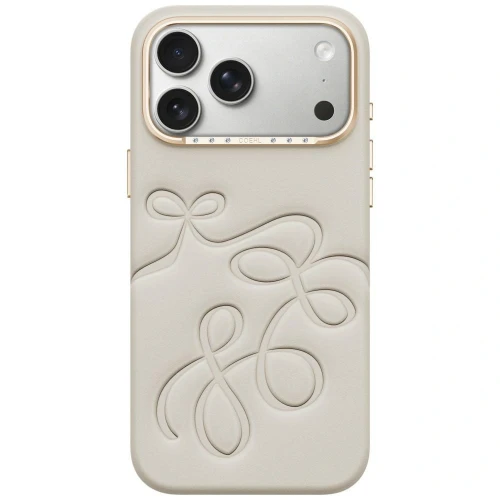 Etui UNIQ Coehl Cloude Magnetic Charging na iPhone 18 Pro Max / 17 Pro Max - beżowe