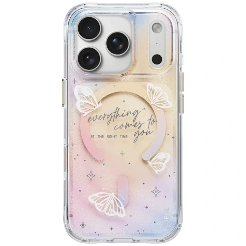 Etui UNIQ Coehl Ellie Magnetic Charging na iPhone 18 Pro / 17 Pro - wielokolorowe