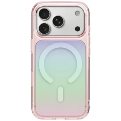 Etui UNIQ Coehl Estelle Magnetic Charging na iPhone 18 Pro Max / 17 Pro Max - różowe