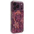 Etui UNIQ Coehl Mila Magnetic Charging na iPhone 18 Pro / 17 Pro - bordowe