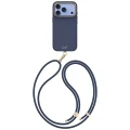 Etui UNIQ Coehl Mirelle Magnetic Charging na iPhone 18 Pro / 17 Pro - niebieskie
