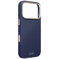 Etui UNIQ Coehl Mirelle Magnetic Charging na iPhone 18 Pro / 17 Pro - niebieskie