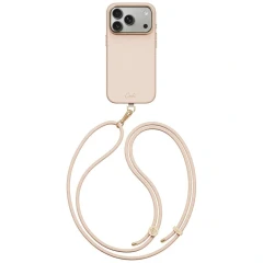 Etui UNIQ Coehl Mirelle Magnetic Charging na iPhone 18 Pro / 17 Pro - różowe