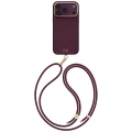 Etui UNIQ Coehl Mirelle Magnetic Charging na iPhone 18 Pro Max / 17 Pro Max - bordowe