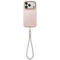 Etui UNIQ Coehl Serina Magnetic Charging na iPhone 18 Pro / 17 Pro - różowe