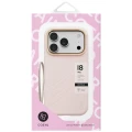 Etui UNIQ Coehl Serina Magnetic Charging na iPhone 18 Pro / 17 Pro - różowe