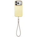 Etui UNIQ Coehl Serina Magnetic Charging na iPhone 18 Pro / 17 Pro - żółte