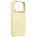 Etui UNIQ Coehl Serina Magnetic Charging na iPhone 18 Pro / 17 Pro - żółte