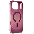 Etui UNIQ Coehl Vela Magnetic Charging na iPhone 18 Pro Max / 17 Pro Max - bordowe