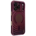 Etui UNIQ Coehl Vela Magnetic Charging na iPhone 18 Pro / 17 Pro - bordowe
