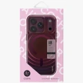 Etui UNIQ Coehl Vela Magnetic Charging na iPhone 18 Pro / 17 Pro - bordowe