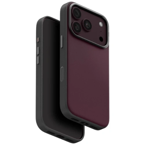 Etui UNIQ Lyden DS Magclick Charging na iPhone 18 Pro / 17 Pro - bordowe