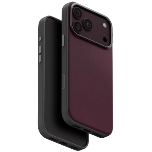 Etui UNIQ Lyden DS Magclick Charging na iPhone 18 Pro Max / 17 Pro Max - bordowe