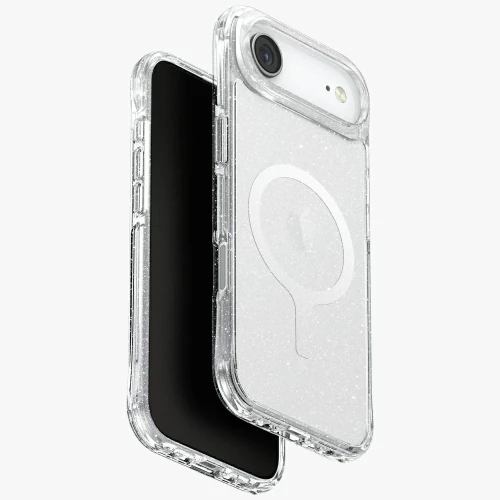Etui UNIQ LifePro Xtreme Magclick Charging do iPhone 17 Air - przezroczysty-brokat