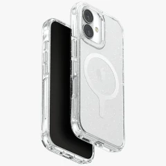 Etui UNIQ LifePro Xtreme Magclick Charging do iPhone 17 - przezroczysty-brokat