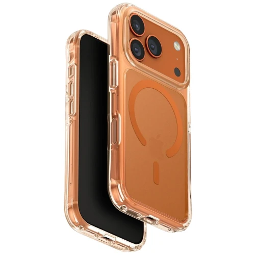 Etui UNIQ LifePro Xtreme Magclick Charging do iPhone 17 Pro - pomarańczowe