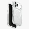 Etui UNIQ LifePro Xtreme Magclick Charging do iPhone 17 Pro - przezroczysty-brokat