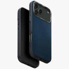 Etui UNIQ Lyden DS do iPhone 17 Pro Max Magclick Charging - niebiesko-czarny