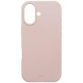 Etui UNIQ Lino na iPhone 17 Magclick Charging - różowe