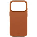 Etui UNIQ Lino na iPhone 17 Pro Magclick Charging - pomarańczowe