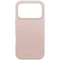 Etui UNIQ Lino na iPhone 17 Pro Magclick Charging - różowe