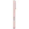 Etui UNIQ Lino na iPhone 17 Pro Magclick Charging - różowe