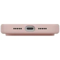 Etui UNIQ Lino na iPhone 17 Pro Magclick Charging - różowe