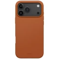 Etui UNIQ Lino na iPhone 17 Pro Max Magclick Charging - pomarańczowe